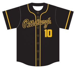 Uniformes de baseball en gros d'usine Maillot personnalisé Jeunes et adultes - Product Image 2