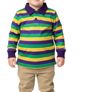 Polo 100 % coton pour bébés garçons, idéal pour le sport et les jeux, vêtements de mode pour enfants, polo uni pour enfants, vente en gros - Product Image 5