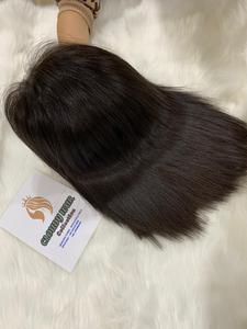 Extensiones de cabello humano 100% de color marrón liso de hueso al por mayor, proveedor de cabello humano virgen sin procesar de doble estirado - Product Image 3