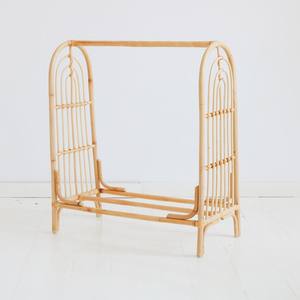 ราวแขวนเสื้อผ้าหวายธรรมชาติ ลดราคาสุดคุ้ม ราวแขวนเสื้อผ้า ราวแขวนเสื้อผ้าสำหรับร้านเสื้อผ้า - Product Image 5