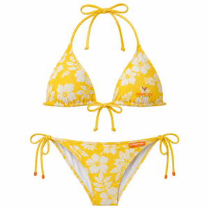 New Summer Women's <b>Sexy</b> Push up Bandeau 2 Piece High Waisted Solid Quick Dry Seamless Front Logo <b>Bikini</b> <b>Set</b> - Product Image 2
