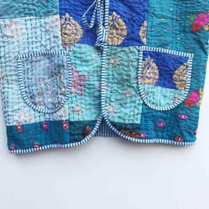 Chaleco Acolchado Estilo Khambadi Personalizado, Chaleco de Algodón Orgánico Khambadi, Chaqueta de Invierno Hecha a Mano - Product Image 5