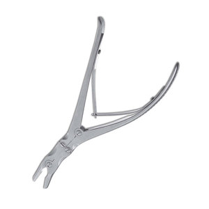 Rongeur à os en acier inoxydable, instrument chirurgical orthopédique manuel, 8,5 à 10,5 pouces (21,5 à 26,5 cm), réutilisable et durable - Product Image 3