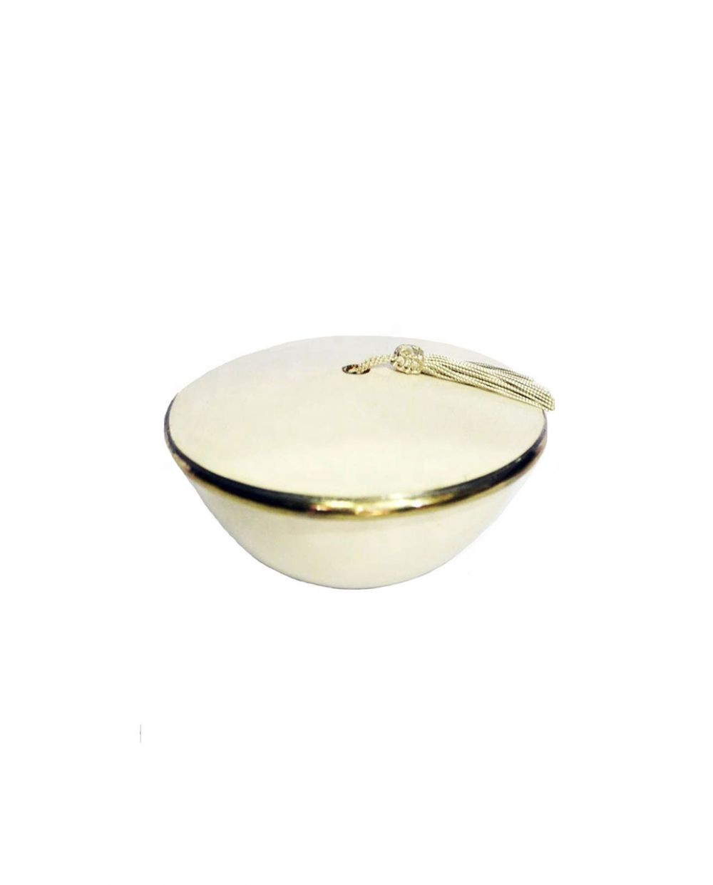 Марокканская мини-коробка, сделана из золочения на чехле и шелковистой кисточкой ручной работы в соответствии с древним ритуалом, оптовая продажа глиняных коробок