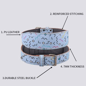 Ceinture de musculation en cuir - Légère et confortable avec soutien lombaire, ajustement sécurisé et protection professionnelle - Product Image 5