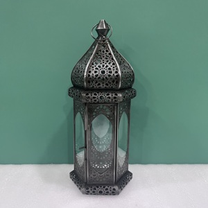 <b>Moroccan</b> Style Metal <b>Lantern</b> Decorative Candle Holder Islamic Ramadan Home Decor <b>Lantern</b> - Product Image 3
