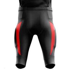 Uniforme de football américain durable, professionnel, respirant, 100% polyester, unisexe, manches courtes, design athlétique moderne - Product Image 6