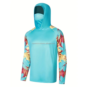 Sudadera de Pesca Unisex de Última Tendencia, 100% Poliéster, Ligera, Transpirable, Manga Larga, Protección UV UPF 50+, Impermeable, de Secado Rápido - Product Image 1