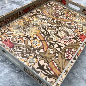 Handmade Wabi-Sabi Enamel Customized Unique Pattern <b>Large</b> Snack Serving <b>Trays</b> With Universal Overseas INDIA at Targeted Price - Product Image 1