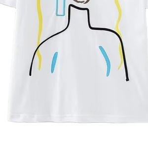 Nuevo diseño de moda, camisetas de algodón baratas al por mayor para mujer, con cuello redondo y manga corta/larga, conjuntos para mujer - Product Image 6