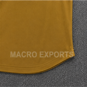 Polo à manches courtes pour homme, couleur bleu moutarde, style décontracté, tricoté, séchage rapide - Product Image 3