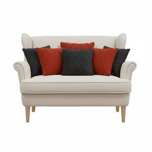 SOGA 6PC 45cm Classic <b>Red</b> Diamond and Charcoal Grey Cable Knit Pillow <b>Covers</b> Set Elegant <b>Cushion</b> Cases Collection - Product Image 1