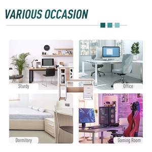 Escritorio para ordenador con almacenamiento Espacio de trabajo práctico y organizado - Product Image 4