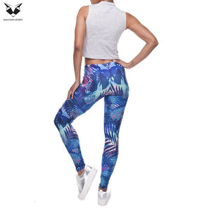 Good Supplier OEM ODM Service Running & Gym Workout, Fitness & Training Lightweight Elastic High Waist Leggings For Women Wear - Product Image 6