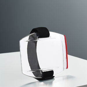 Horizontal PVC <b>Badge</b> Armband Convenient ID <b>Holder</b> <b>Accessory</b> - Product Image 5