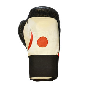 Guantes de Boxeo Profesionales para MMA, de Cuero PU Elástico e Impermeable, con Correa de Muñeca Ajustable para Entrenamiento, Hechos en Pakistán - Product Image 3