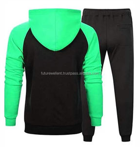 Sudaderas con capucha Venta al por mayor Ropa de hombre Joggers de dos piezas Chándal Sudaderas con capucha Trajes Conjunto de dos piezas Chándales para hombres Sudaderas con capucha de gran tamaño - Product Image 2