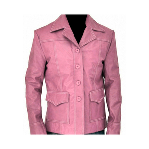 Veste en cuir pour femme avec un design intemporel, cuir véritable de qualité supérieure et solutions de vente en gros OEM - Product Image 3