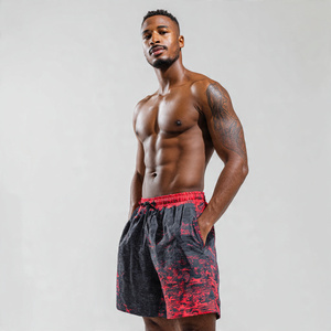 High Quality Sublimation Training Shorts Men Sportswear Printed <b>Trainer</b> Shorts Men's Drawstring Waist Summer Training Shorts Men - Product Image 3
