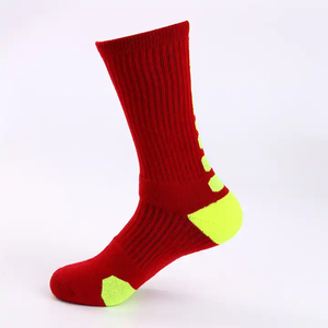Professional Autumn Athletic Breathable Quick Dry Seamless Ankle Sports <b>Socks</b> 100% Cotton Heat-Transfer Printed Custom Logo OEM - Product Image 4