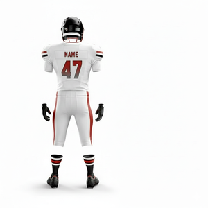 Uniforme de football américain style Pro 2026 |   Maillot à manches courtes pour homme avec logo personnalisé |   Entraînement d'équipe OEM, Personnalisation OEM, Vente en gros OEM - Product Image 3