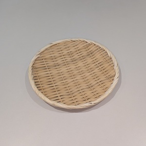 Passoire plate en bambou 21cm 24cm 27cm 30cm 33cm Ustensile de cuisine Produit en bambou naturel Vente en gros - Product Image 2
