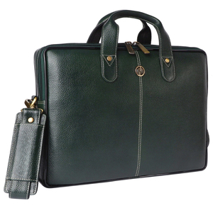 Sac messager pour ordinateur portable en cuir de buffle véritable de qualité supérieure, durable, personnalisé, sacoche d'affaires pour homme, sac à main, sac de voyage pour le bureau - Product Image 1