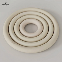Ensemble d'haltères de musculation personnalisés en silicone pour fitness, yoga et Pilates, avec anneaux de musculation ronds et poids libres