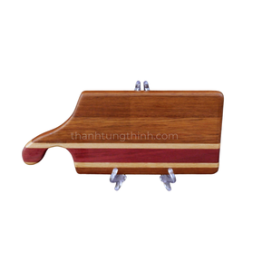 Planche à découper en bois Thinh Tung Thinh, polie à la main, design minimaliste, durable, pour la restauration, fabriquée au Vietnam - Product Image 2