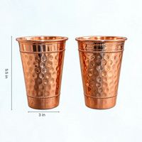 Gobelet en cuivre fait main, écologique, gobelet à boire gravé, motif vintage, tasse portable pour la maison, les fêtes, les mariages