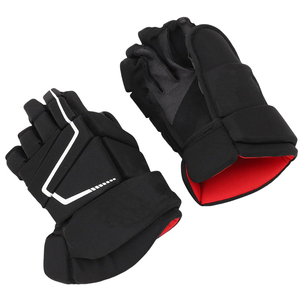 Fingerless Gym <b>Gloves</b> Black Polyester Hook And Loop Closure Unisex All Seasons Half Finger <b>Sports</b> <b>Gloves</b> 2027 - Product Image 1