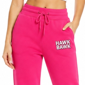 <b>Women</b> Fleece Sweatpants High Waist Drawstring Relaxed Fit Casual <b>Joggers</b> With Pockets Letter Print Right <b>Leg</b> Autumn Wear - Product Image 4