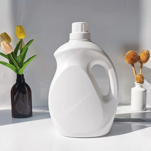 Bouteilles de détergent en plastique HDPE carrées de haute qualité, personnalisées en couleur, avec bouchon à vis, vides, sérigraphiées, Unalilia, SF1-3, 2L, 3L, 5L - Product Image 6