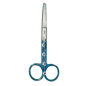 Juego de Tijeras Médicas de Acero Inoxidable Azul, Instrumentos Manuales que Incluyen Tijeras para Vendajes y Pinzas para Arterias - Product Image 2