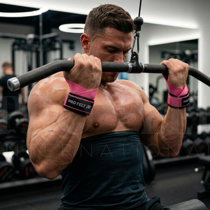 Sangles de musculation rembourrées confortables pour soulevé de terre et powerlifting, personnalisables en couleur et taille, avec support de poignet en coton - Product Image 4