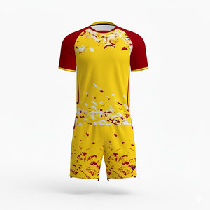 New Style Football Training <b>Soccer</b> Jersey Custom Logo Uniform Pakistan Made 100% Polyester Quick Dry Breathable Short Printed - Product Image 3