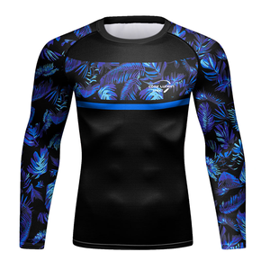 Custom <b>Compression</b> Sportswear Set 3 Piece <b>Men's</b> Rashguard Training Shorts and <b>Tights</b> <b>for</b> MMA Gym Fitness Running - Product Image 2