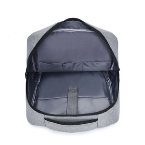 New Fashion Casual Large Capacity <b>Simple</b> Trendy <b>Backpack</b> Student <b>Backpack</b> Wholesale Schoolbag Solid Color Korean Style - Product Image 3