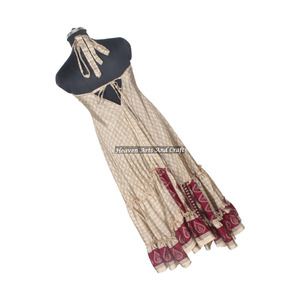 Vestido de Noche Elegante para Mujer, Estilo Hippie Bohemio, Estampado Antiguo, Sin Mangas, Vestido de Verano con Espalda Descubierta y Estampado Floral - Product Image 2