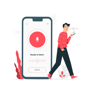 Reconnaissance vocale basée sur l'IA pour les assistants vocaux améliorés par l'IA dans le marketing et les ventes numériques - Product Image 1