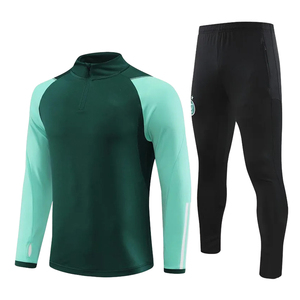 Survêtement décontracté pour homme en coton 100% avec capuche pour l'hiver, services OEM, logo personnalisé, vêtements de sport respirants, entraînement, jogging, lavable - Product Image 2