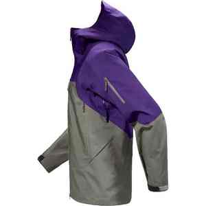 Veste de ski imperméable personnalisée de haute qualité avec col montant coupe-vent unisexe, manteau d'hiver imperméable et coupe-vent en gros - Product Image 3