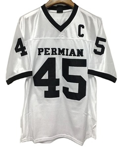 เสื้อเจอร์ซีย์อเมริกันฟุตบอลงานปักสีขาวใส่ทำงาน - Product Image 1