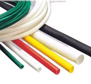 Manchon d'isolation de haute qualité pour la protection contre les chocs électriques, en fibre de verre acrylique enduite de silicone - Product Image 4