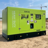 Groupes électrogènes diesel insonorisés et silencieux de 20 kW, 25 kW, 30 kW, 40 kW, 50 kW, OEM ODM, faible bruit, générateur électrique industriel, alimentation de secours