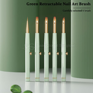 Juego de Pinceles Profesionales de Nailon Duradero para Arte de Uñas con Pinceles de Detalle Fino para Pintar con Esmalte en Gel y Diseños Creativos de Uñas - Product Image 2