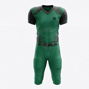 American Football Uniform Sports Apparel with Modern <b>Athletic</b> Fit Jersey and Flexible Pants for Practice and Match Play - Product Image 2