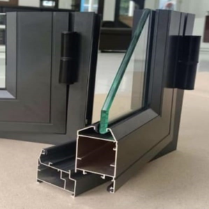 Perfiles de Extrusión de Aluminio Biselados en Negro Brillante para Construcción, Muebles, Bricolaje, Taller, Ligeros, Duraderos, Fáciles de Ensamblar - Product Image 3