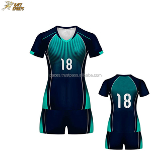 Uniforme deportivo de voleibol para hombre y mujer, ropa de voleibol transpirable, sublimación personalizada - Product Image 4