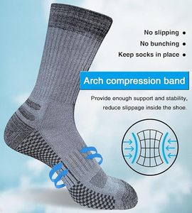 Casual Knitted <b>breathable</b> Men's Striped Customized Bottom Logo Cuff Body Eco-Friendly <b>Socks</b> - Product Image 5